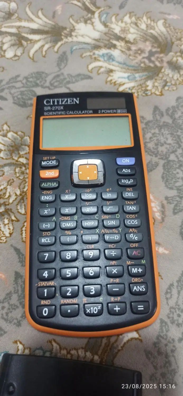 ماشین حساب مهندسی CITIZEN SR-270x|لوازم التحریر|مشهد, پورسینا|دیوار