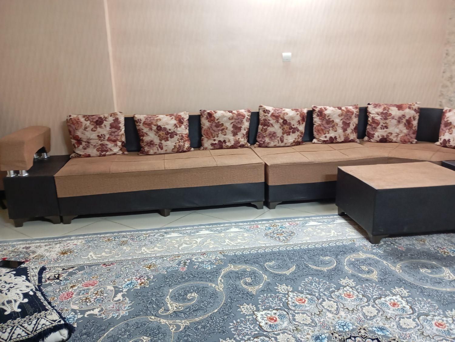 مبل ۷ نفره L|مبلمان خانگی و میز عسلی|تهران, هفده شهریور|دیوار