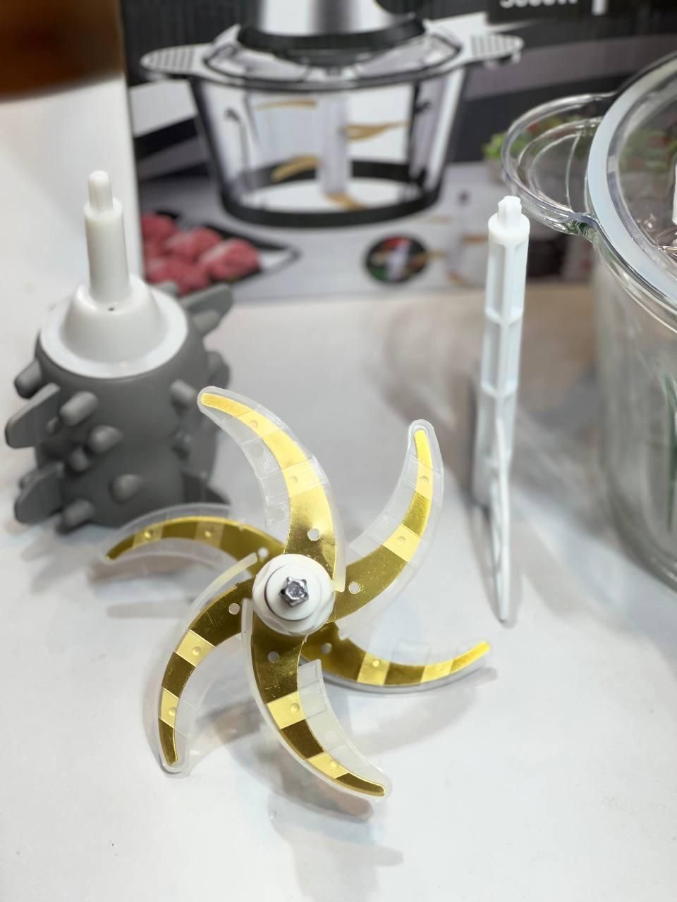 خردکن سیلورکرست 2 کاسه غذاساز خرد کن 3000وات|خردکن، آسیاب، غذاساز|مشهد, آزادشهر|دیوار