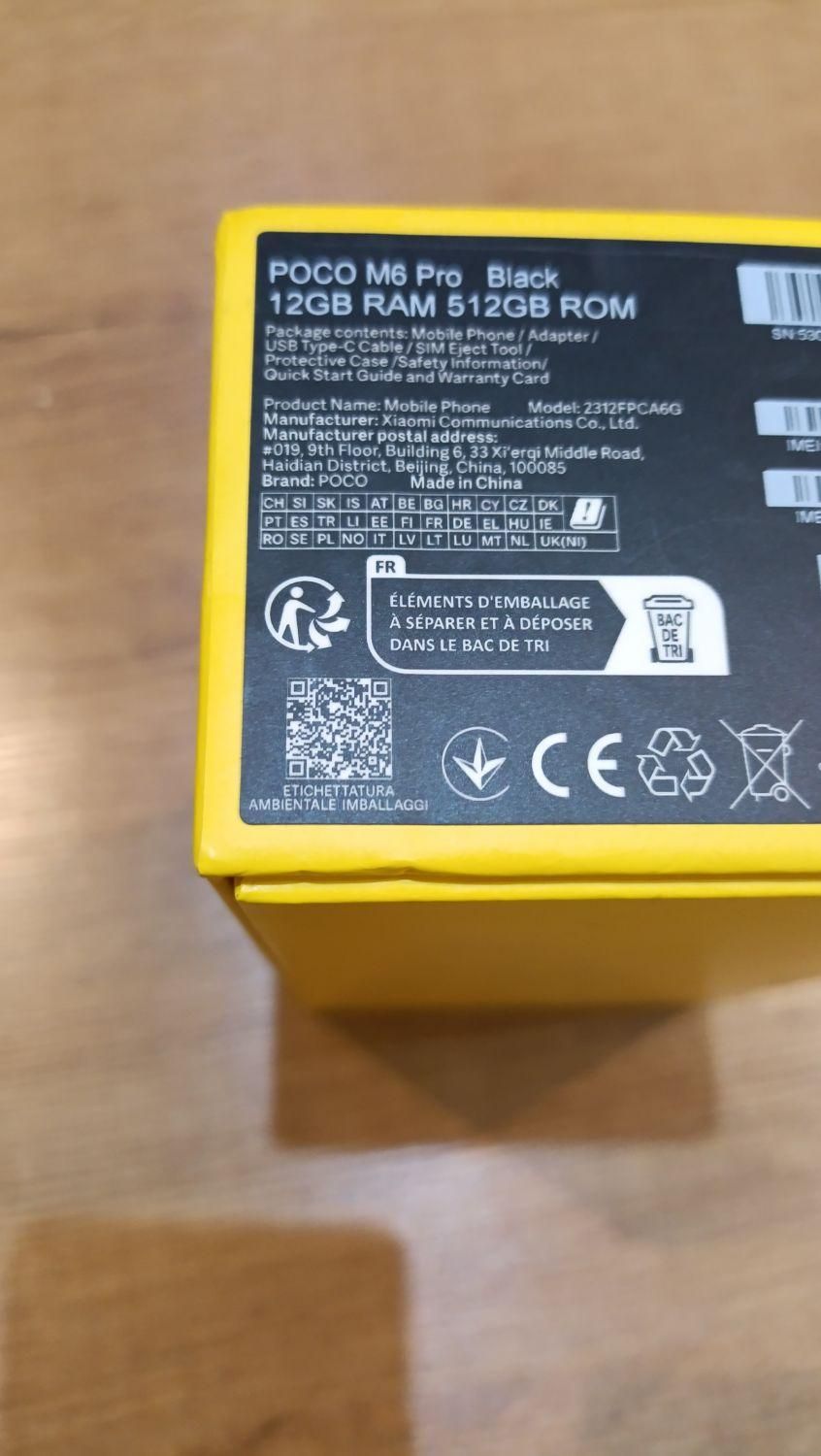 گوشی پوکو  M6 pro 512 (شیائومی)|موبایل|تهران, زنجان|دیوار