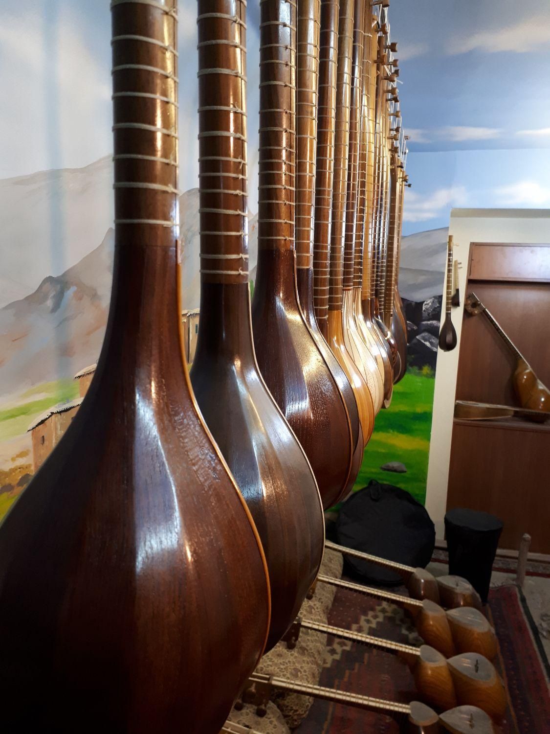 سه تار تنبور تار|سازهای سنتی|کرمانشاه, |دیوار