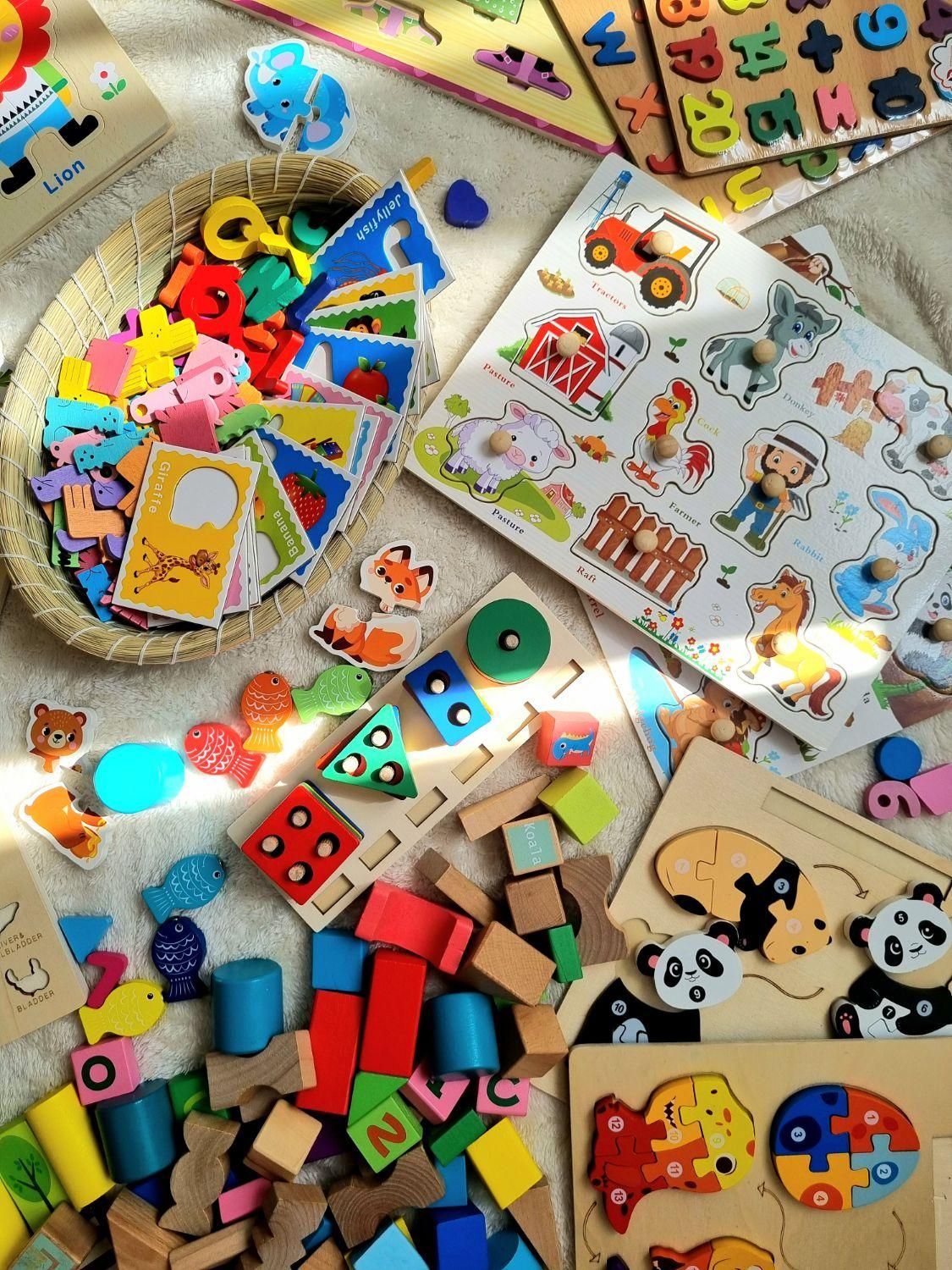 فروش بازی فکری و پازلی چوبی و کادویی|اسباب‌‌بازی|تهران, گلستان (شهرک راه آهن)|دیوار