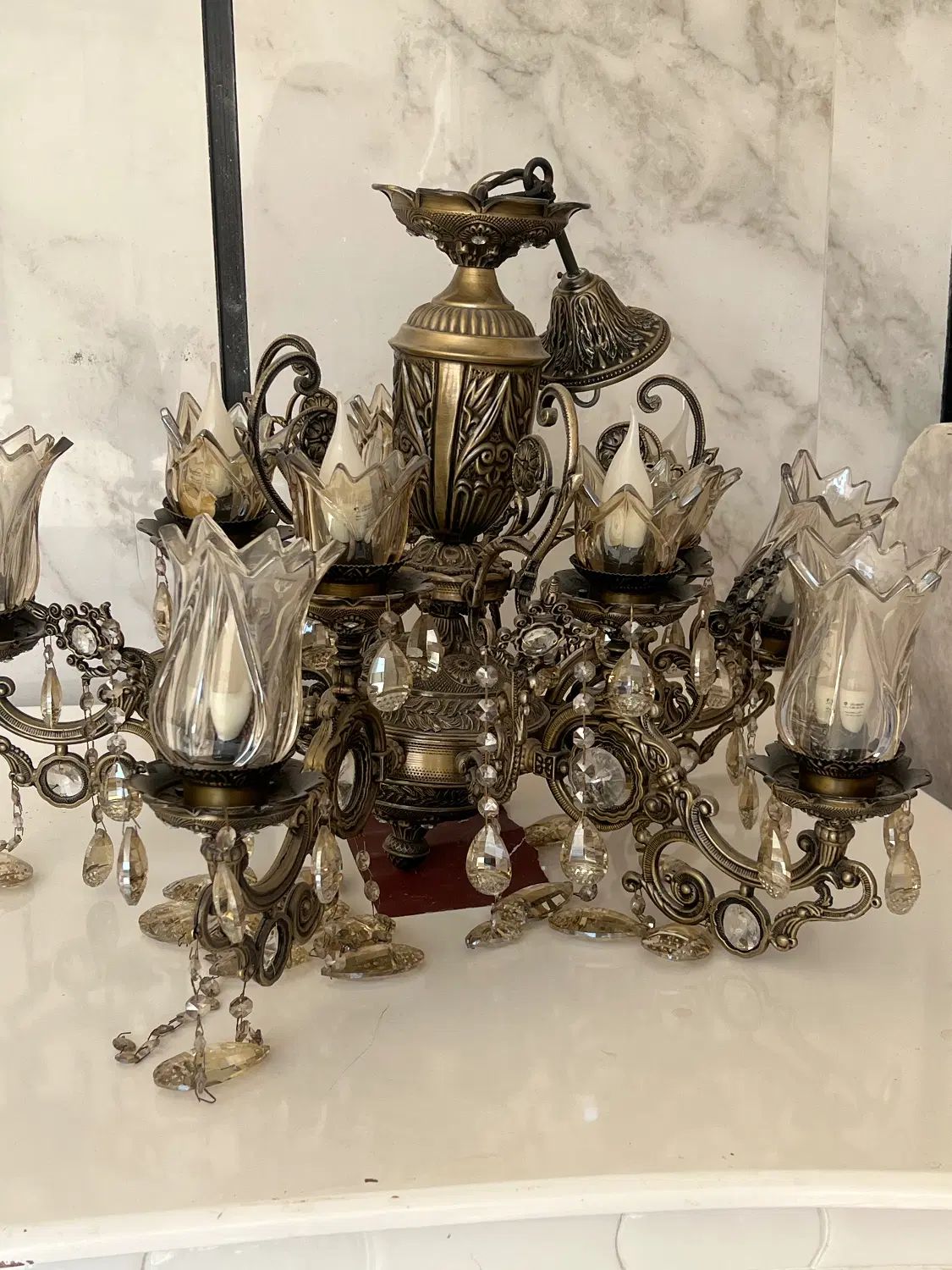فروش لوستر در حد نو|لوستر و چراغ آویز|اصفهان, خواجه عمید|دیوار