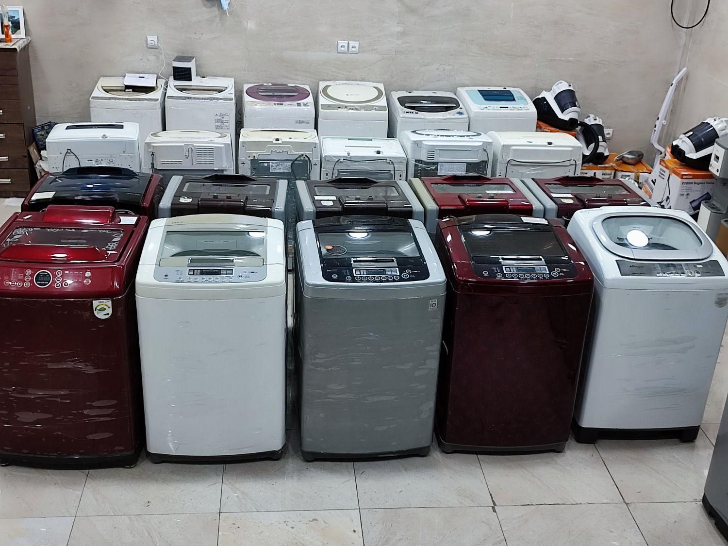 پتو شوی تمام لمس ال جی سامسونگ کره اصل دستدوم|ماشین لباسشویی و خشک‌کن لباس|شوش, |دیوار