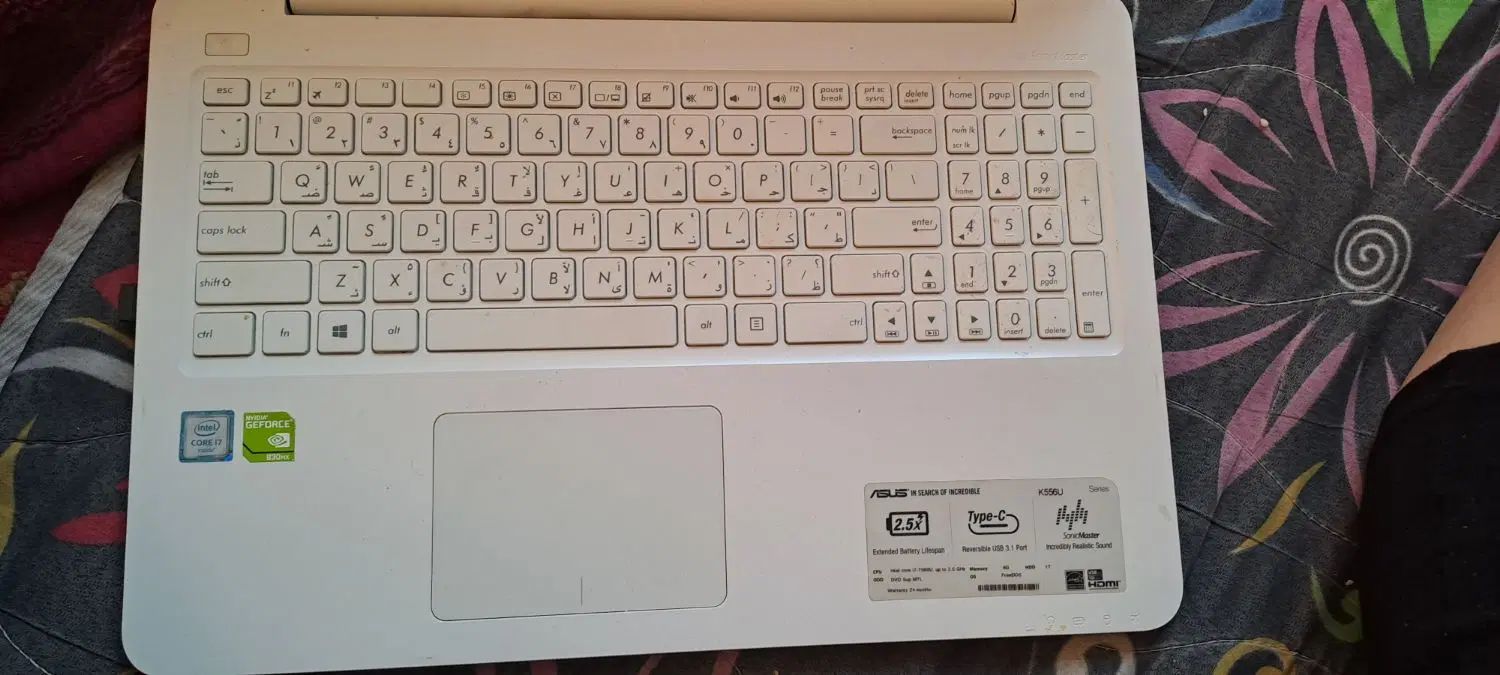 لپ‌تاپ ایسوس  asus|رایانه همراه|اصفهان, سپاهان‌شهر|دیوار