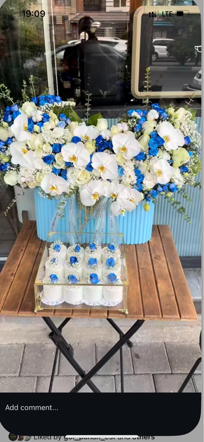 باکس گل جام گل خواستگاری وکاپ کیک شیرینی بله برون|گل و گیاه طبیعی|اصفهان, احمدآباد|دیوار