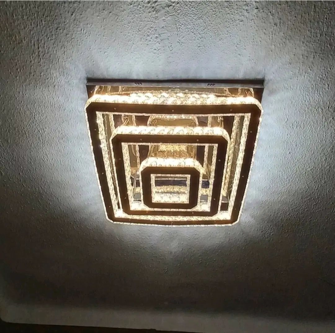 لوستر الماس.کهکشانی سقفی مربع۴۸۴۵. AC light|لوستر و چراغ آویز|تهران, سنگلج (شاپور)|دیوار