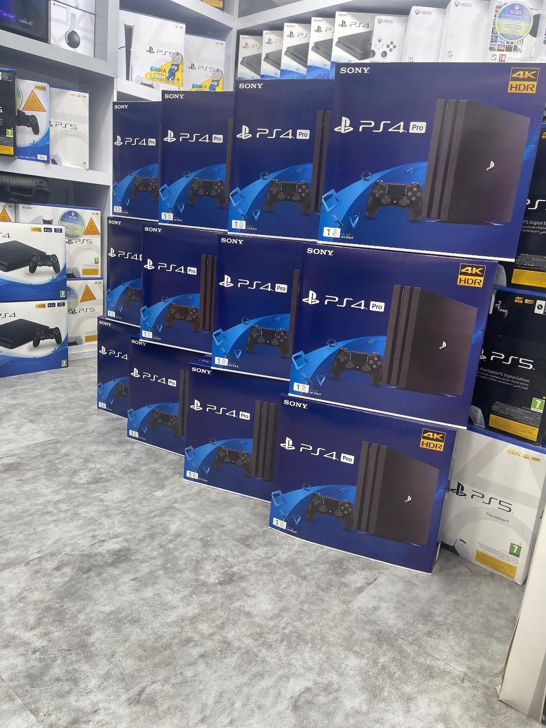 پلی استیشن4 اسلیم پرو وارداتیps4 pro|کنسول، بازی ویدئویی و آنلاین|مشهد, سراب|دیوار