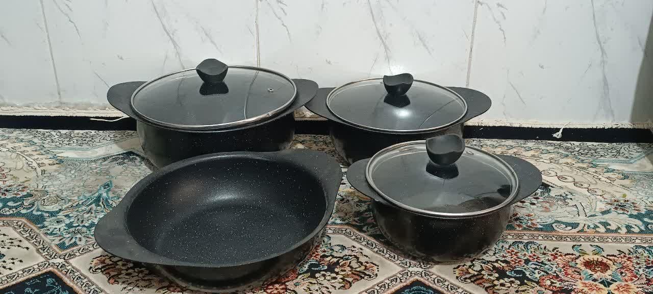 سرویس قابلمه ۷ پارچه چدن|ظروف پخت‌وپز|سبزوار, شهرک ابوذر|دیوار