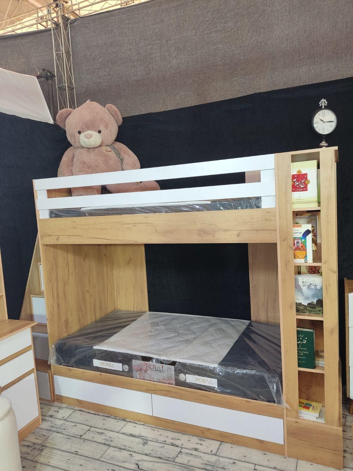 تخت خواب دو طبقه جردن|تخت و سرویس خواب|تبریز, |دیوار