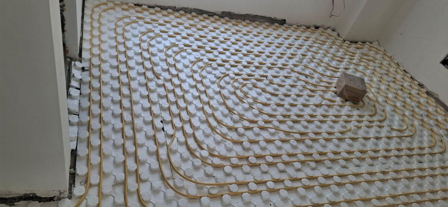 سیستم گرمایش از کف با لوله های پنج لایه|خدمات پیشه و مهارت|تهران, نازی‌آباد|دیوار