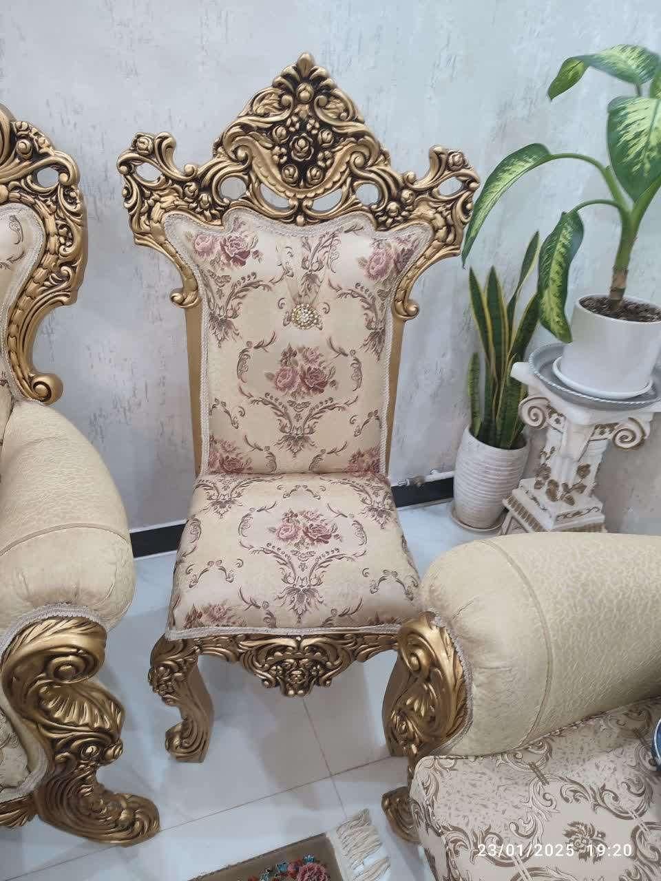 مبلمان سلطنتی /استیل|مبلمان خانگی و میز عسلی|پرند, فاز ۲|دیوار