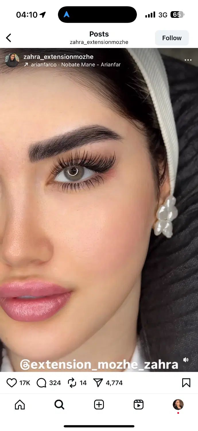 (خدمات رایگان)نیاز مند مدل برای کاشت مژه و میکاپ|خدمات آرایشگری و زیبایی|کاشان, درب جوشقان|دیوار