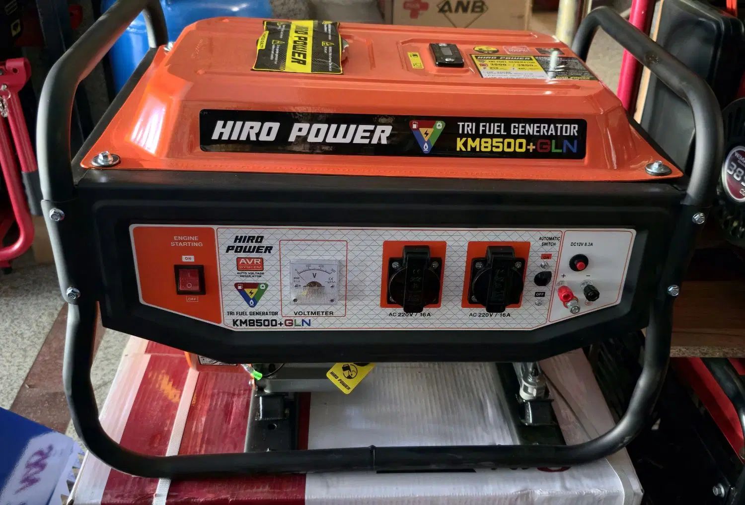 موتور برق هیروپاور 3500W (موتوربرق سه‌گانه‌سوز3.5)|ماشین‌آلات صنعتی|تهران, جمهوری|دیوار