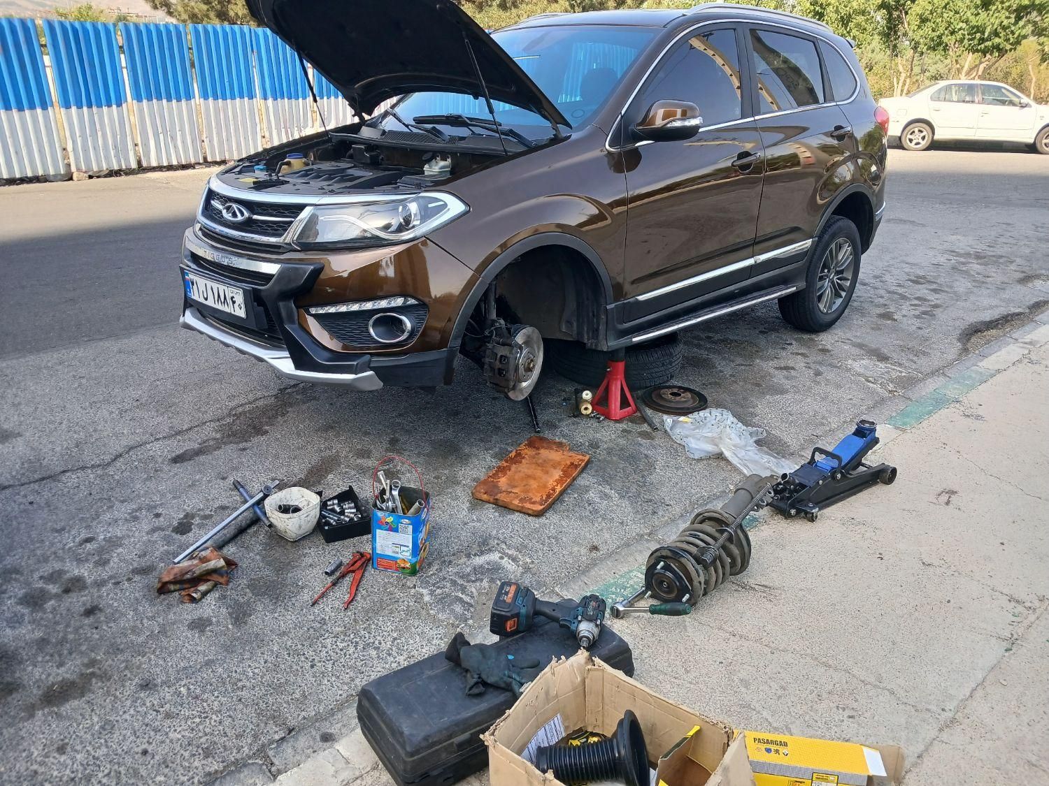 مکانیک جلوبندی سیار تعمیردر محل مشتری باضمانت|خدمات موتور و ماشین|تهران, صادقیه|دیوار