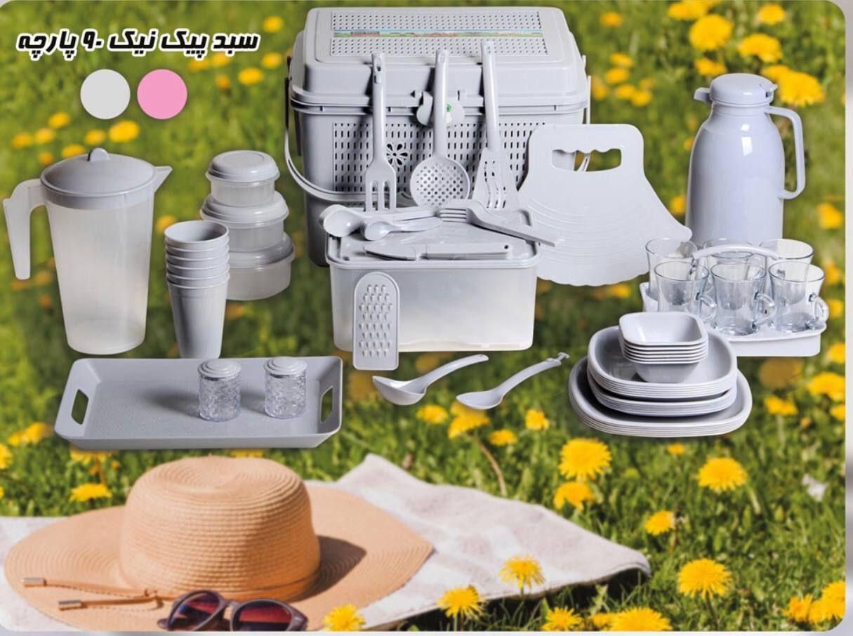 سرویس مسافرتی ۹۰ پارچه ظروف|ظروف نگهدارنده، پلاستیکی، یکبارمصرف|ری, صالحآباد شرقی|دیوار