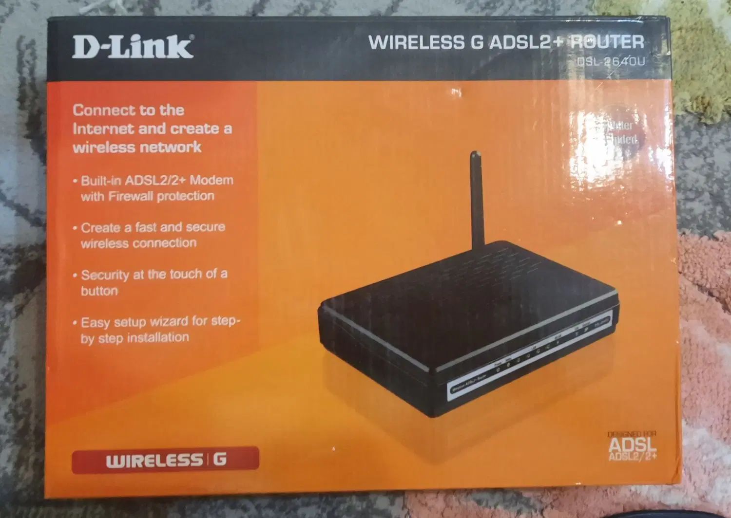 مودم D-Link مدل DSL-2640U|مودم و تجهیزات شبکه|مشهد, اقبال|دیوار