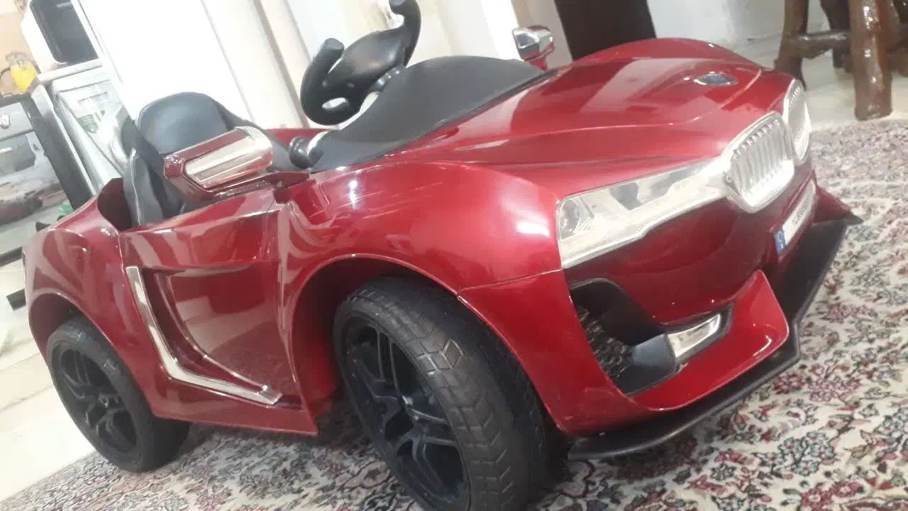 ماشین شارژی طرح بی ام و دو موتوره پرقدرت متالیک|اسباب‌‌بازی|صدرا-فارس, فاز ۱|دیوار