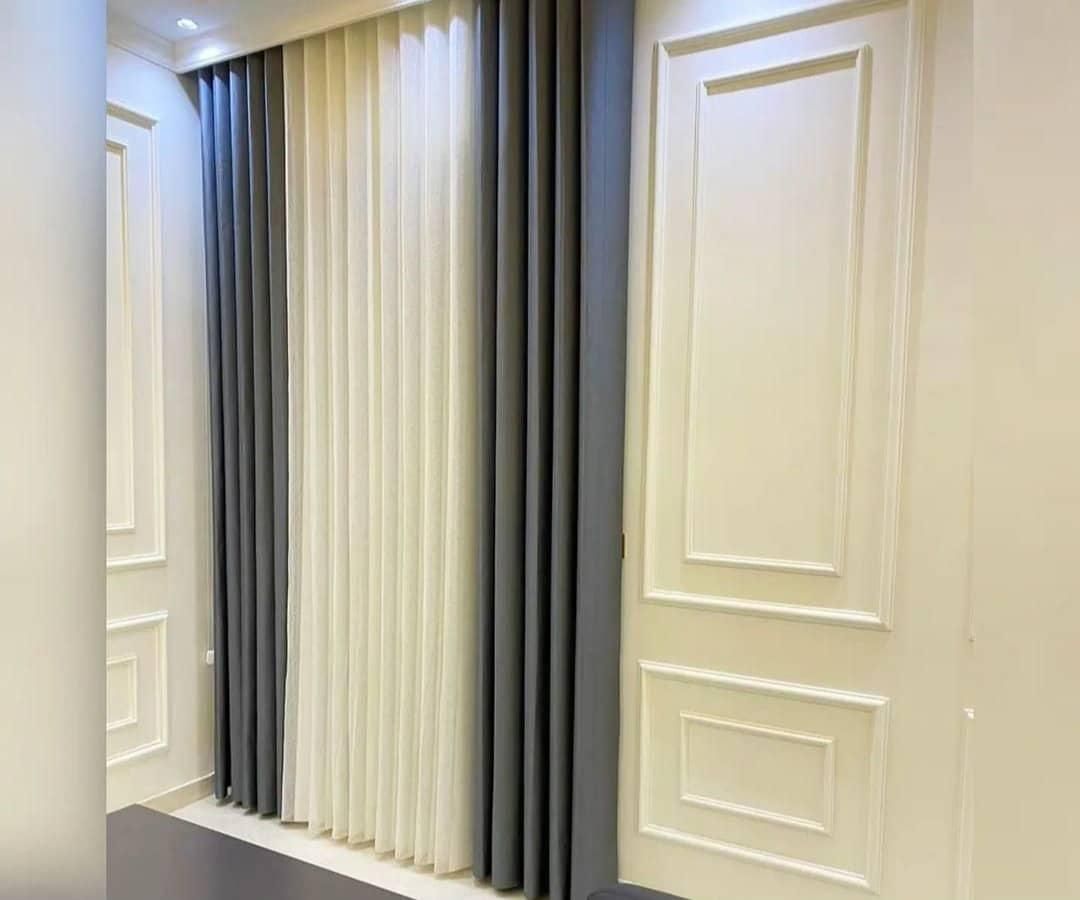 پرده پانچ جدید ۲۰۲۵ تنوع رنگ انصب رایگان|پرده، رانر، رومیزی|پرند, فاز ۵|دیوار