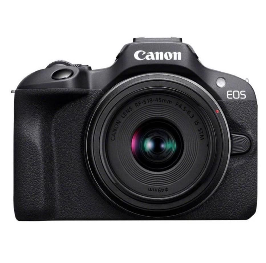 دوربین کانن EOS R100 Mirrorless with RF-S 18-45mm|دوربین عکاسی و فیلم‌برداری|تهران, زرگنده|دیوار