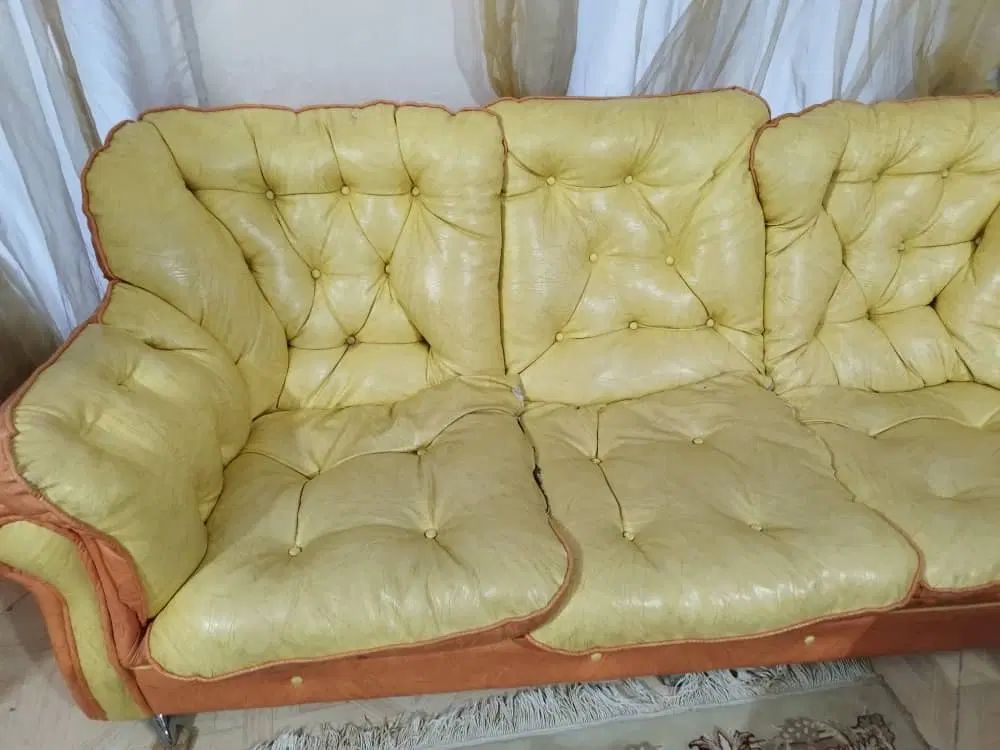 مبلمان ۸ نفره ترکیه ای کارکرده|مبلمان خانگی و میز عسلی|کرج, عظیمیه|دیوار