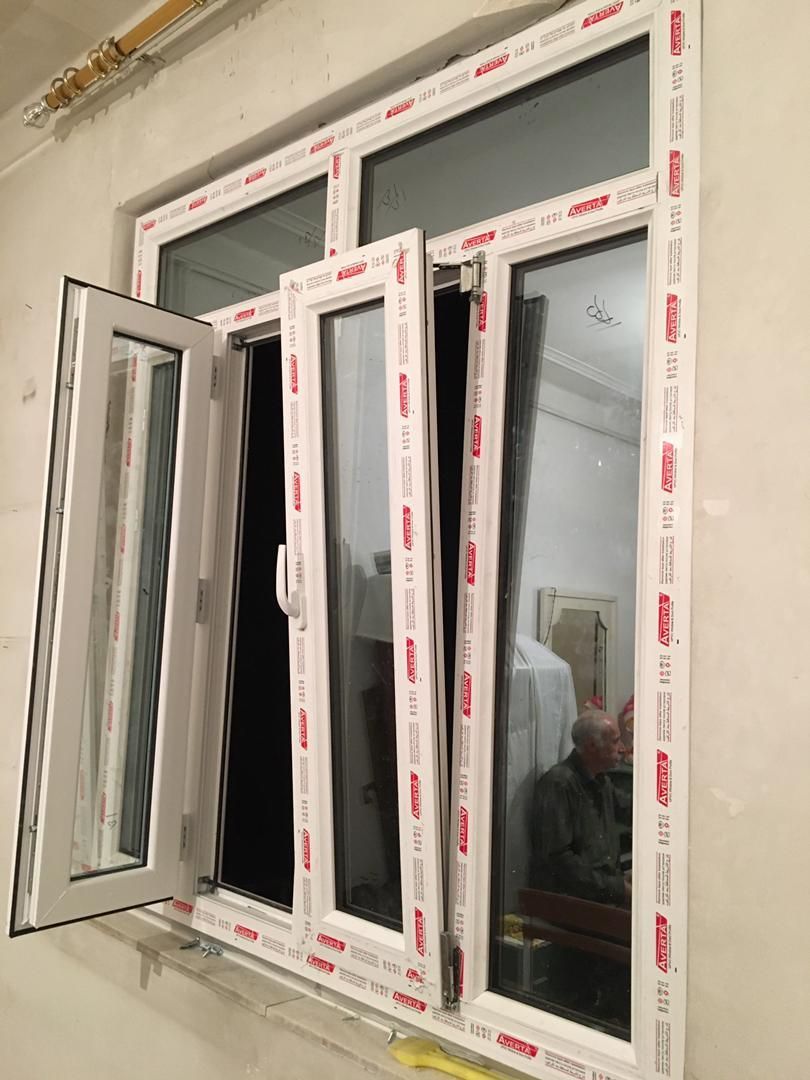 پنجره دوجداره یو پی وی سی upvc|خدمات پیشه و مهارت|سنندج, |دیوار