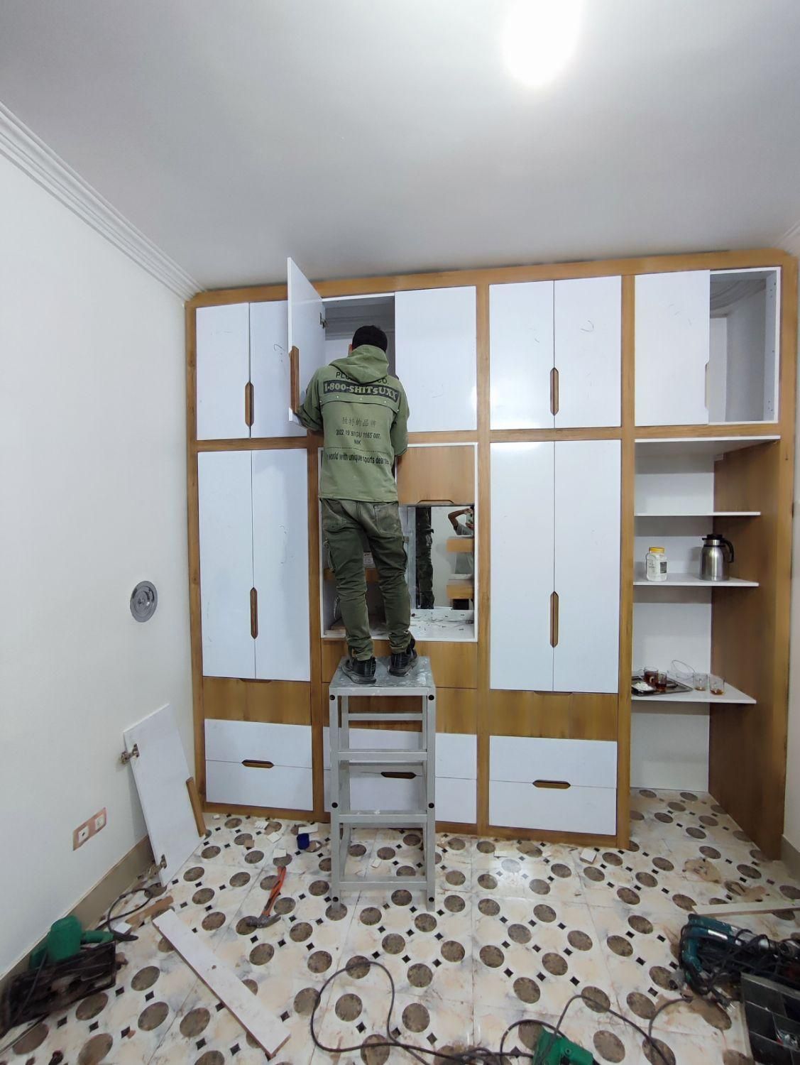 کابینت سازی وتعمیرات کابینت کمد دراور در منزل|خدمات پیشه و مهارت|زاهدان, |دیوار