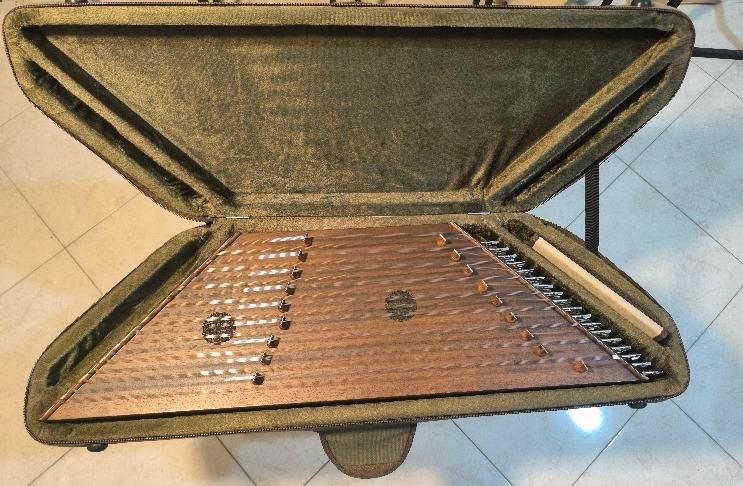 سنتور سه مهر ویژه استاد موسوی|سازهای سنتی|مشگین شهر, |دیوار