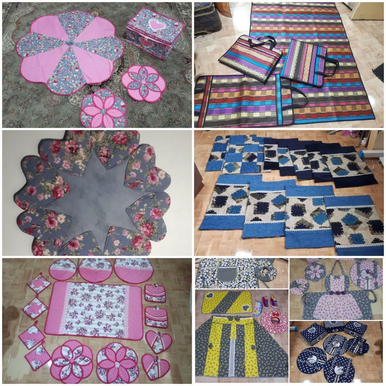 دوخت هرچیزی که بهش فکر کنین|رختخواب، بالش، پتو|بیرجند, |دیوار