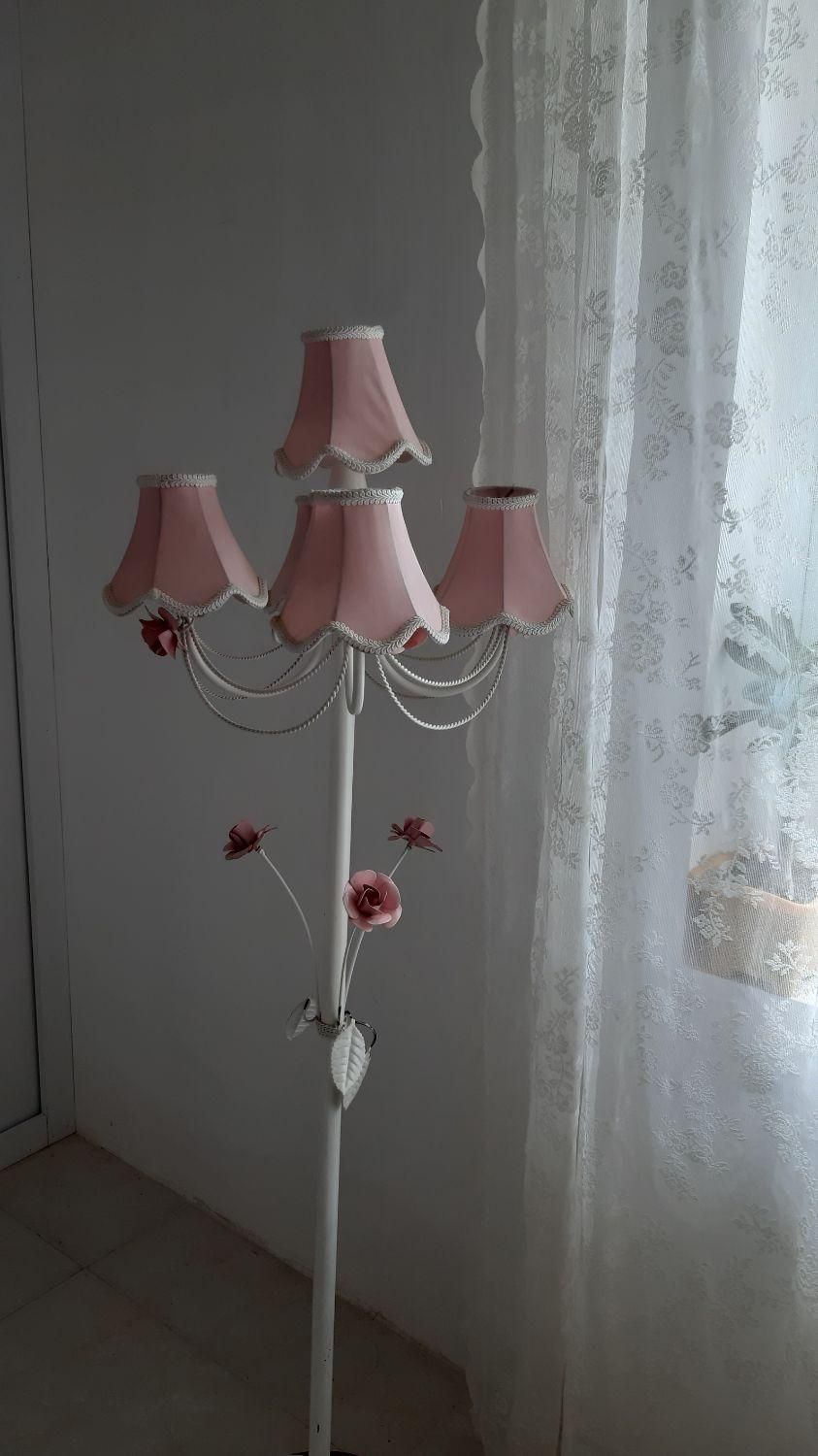 لوستر به همراه آباژور ایستاده و رومیزی|لوستر و چراغ آویز|تنکابن, |دیوار