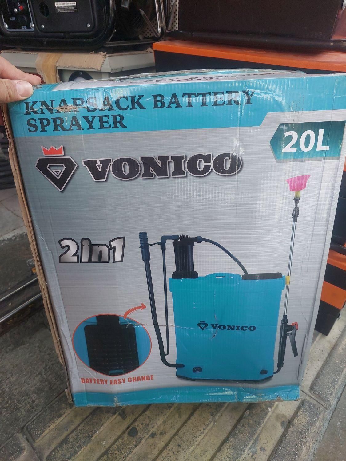 سم پاش شارژی 20 لیتری ونیکو|ماشین‌آلات صنعتی|شیراز, بازار|دیوار