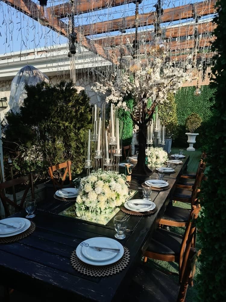 باغ /تالار (تشریفاتی) قصر|خدمات پذیرایی، مراسم|شهریار, شهریار|دیوار