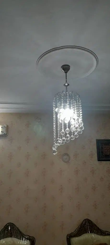 سه عدد لوستر کریستال نو و کاملا سالم|لوستر و چراغ آویز|تهران, شمیران‌نو|دیوار