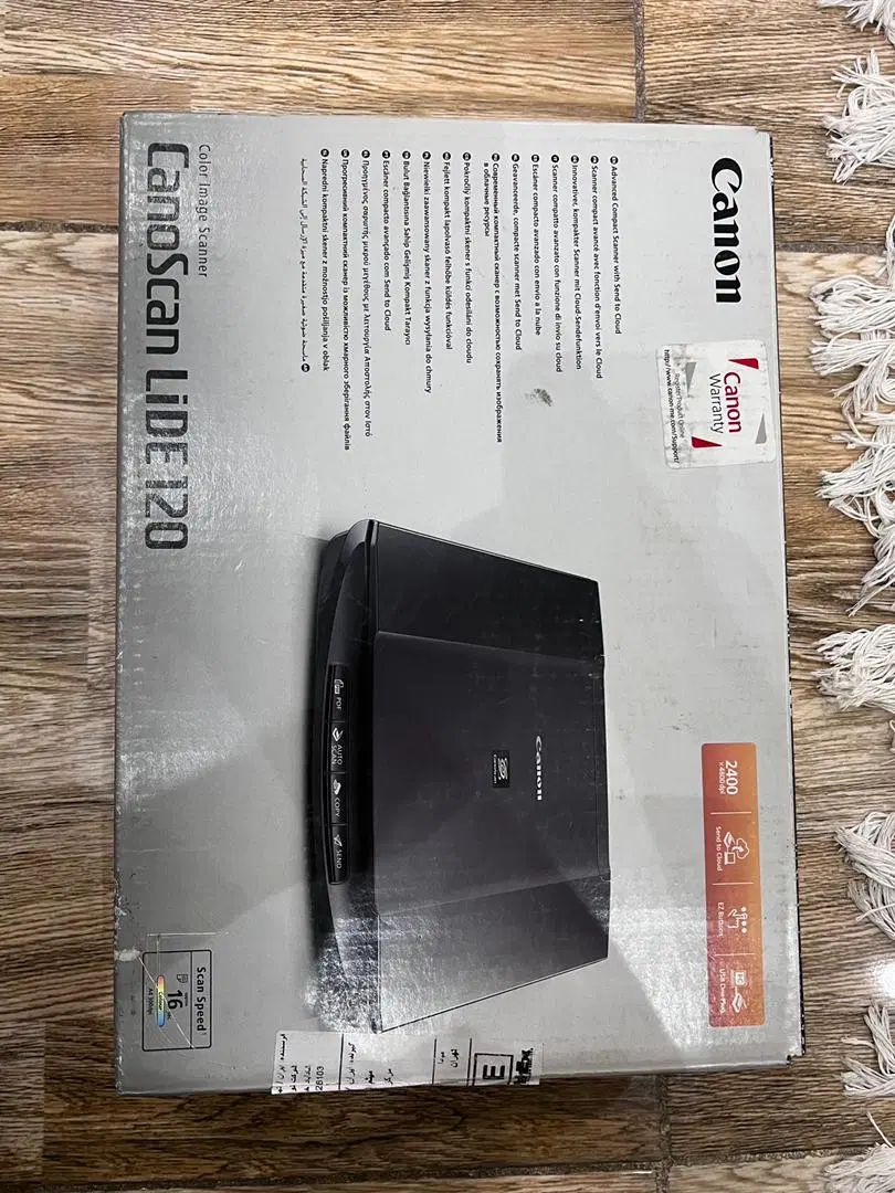 اسکنر canon lide 120|پرینتر، اسکنر، کپی، فکس|رشت, فلسطین|دیوار