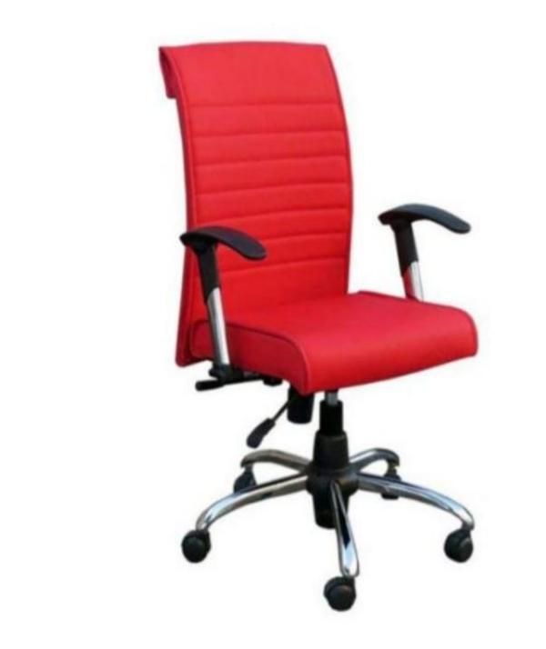 صندلی گردان قرمز|مبلمان اداری|زنجان, |دیوار