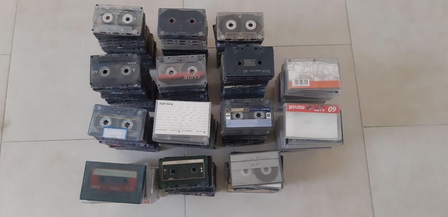 نوار کاست پر شده و خام|فیلم و موسیقی|فولادشهر, A6|دیوار