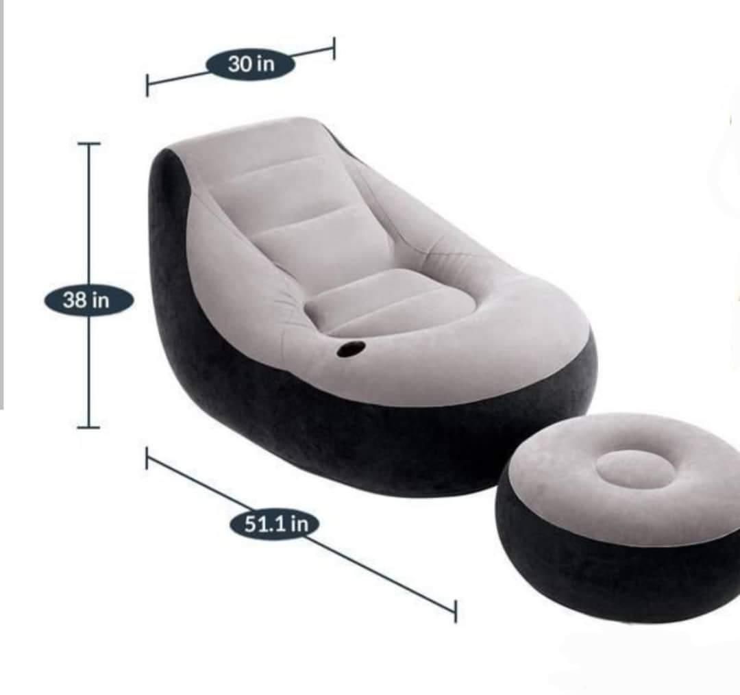 مبل بادی فوتبالی گرافیکی و زیرپایی دار اینتکس نوآک|مبلمان خانگی و میز عسلی|شیراز, زرهی|دیوار