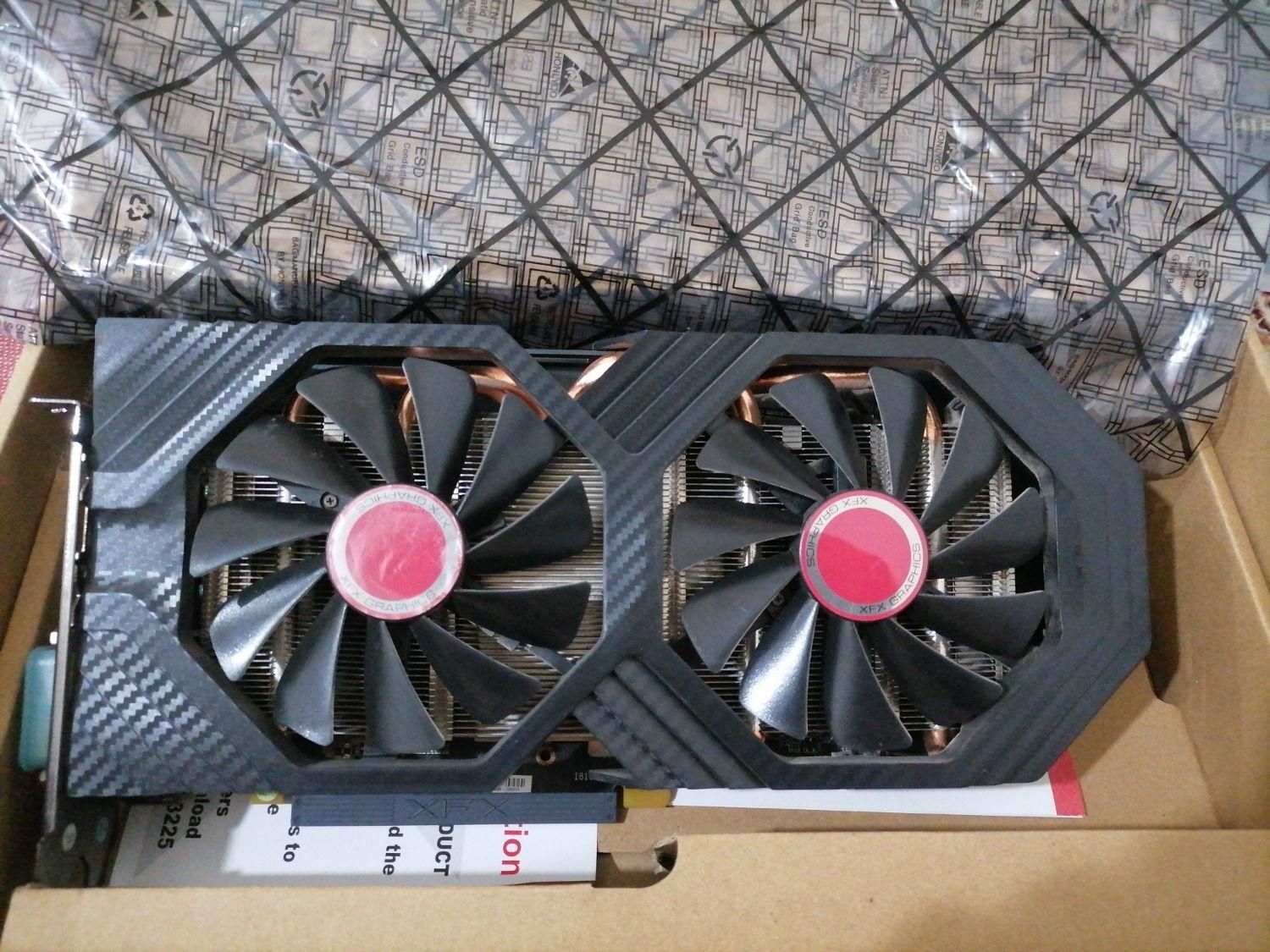 گرافیک 8 گیگ RX580 XFX|قطعات و لوازم جانبی رایانه|مشهد, امامیه|دیوار