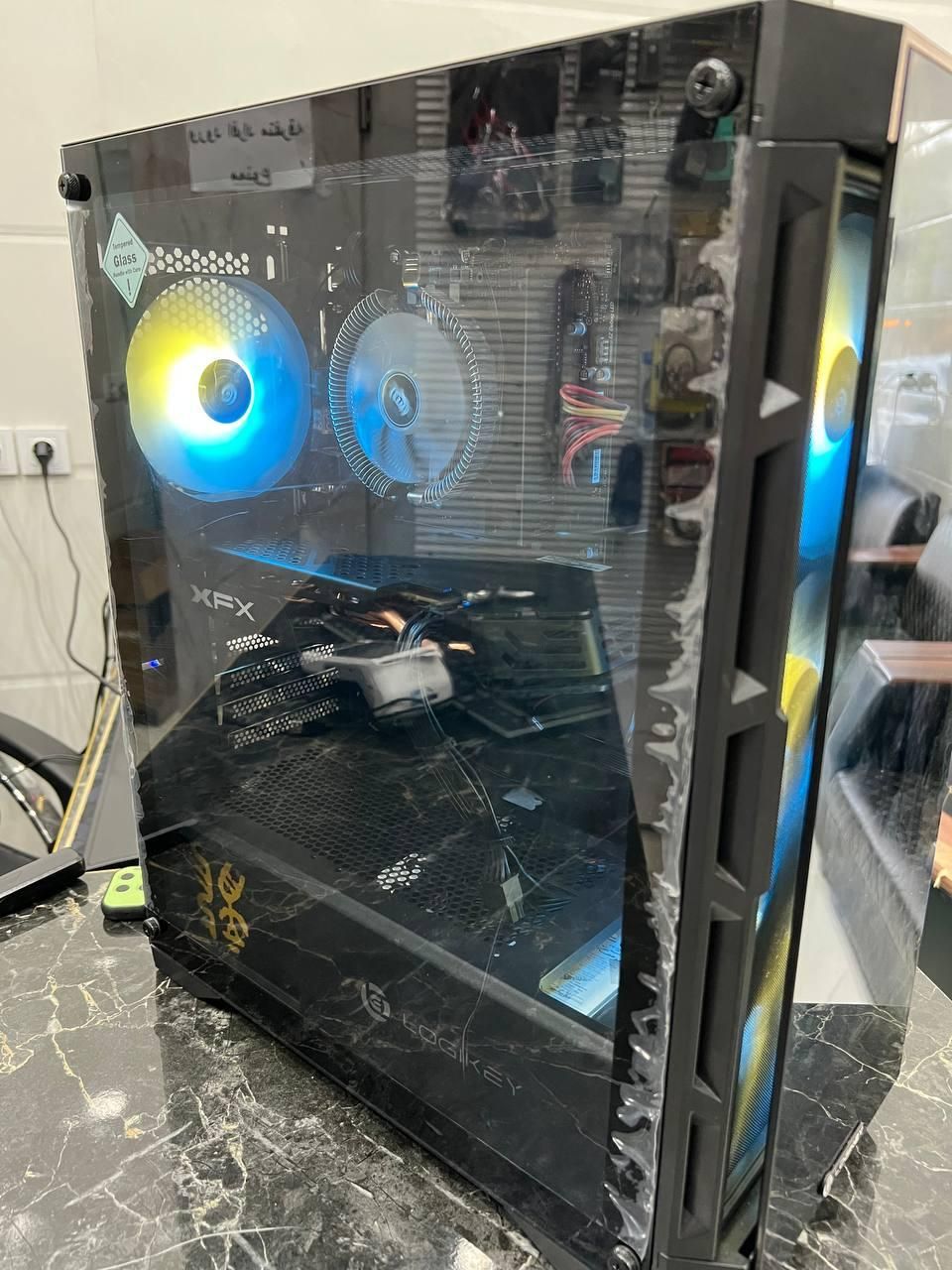 کیس سیستم گیمینگ I5 12400F/RAM 32G /RX 580 8G|رایانه رومیزی|بوشهر, |دیوار