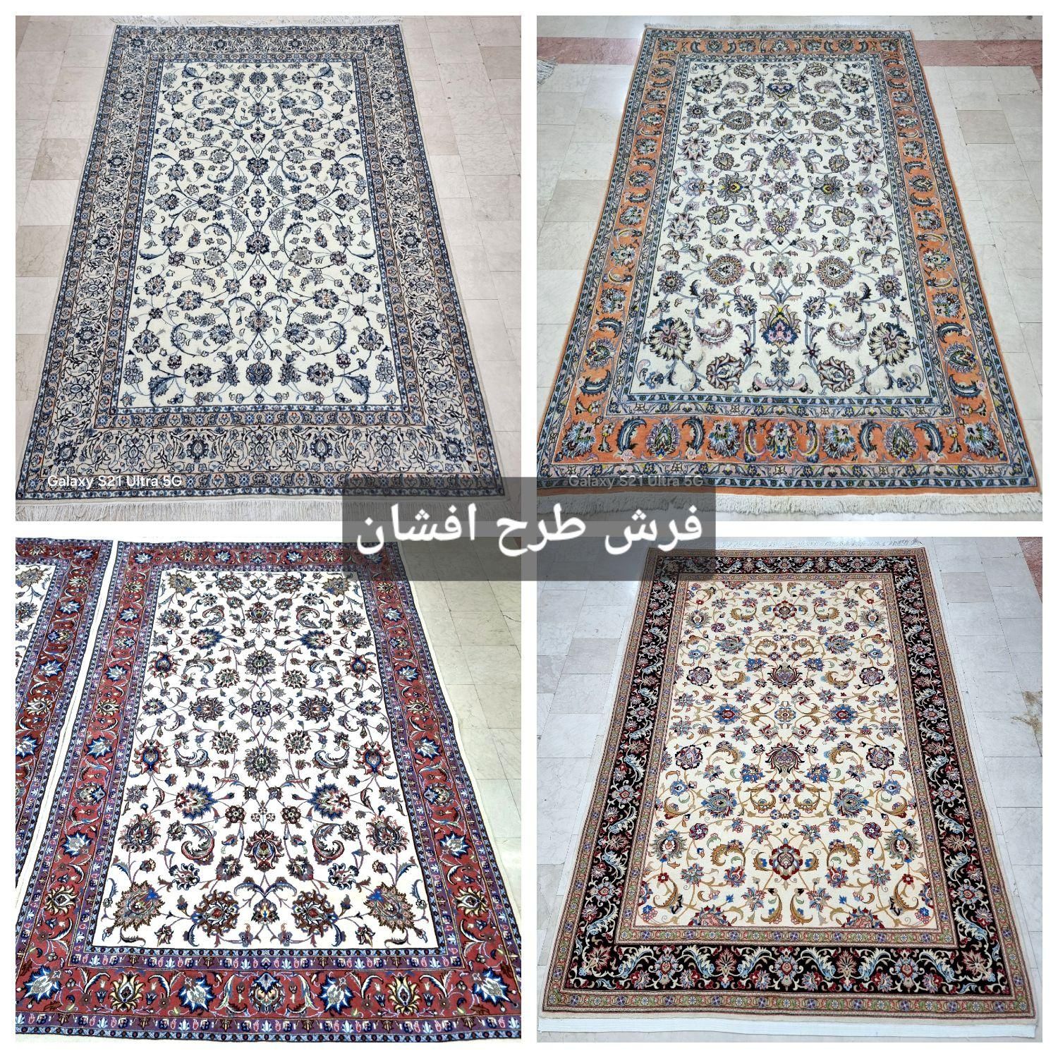 فرش دستباف نو / جفت ۶ متری / گل ابریشم|فرش|تهران, ونک|دیوار
