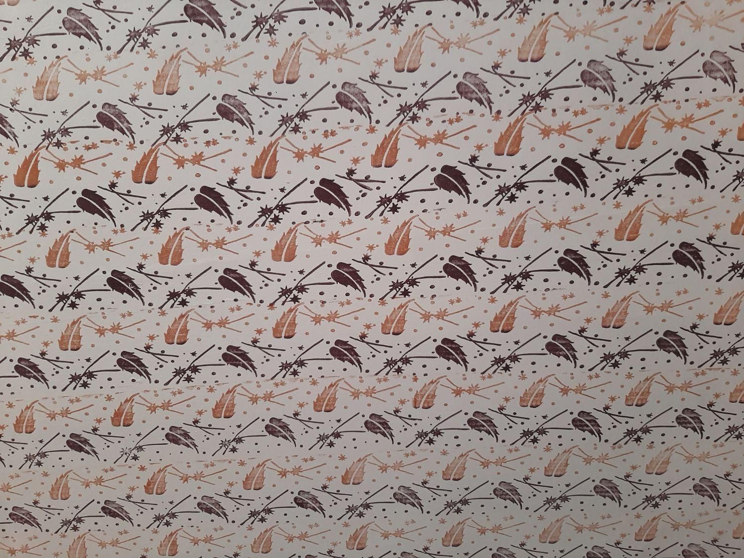 طرح کاغذدیواری با رنگ اکریلیک|خدمات پیشه و مهارت|گلستان (تهران), |دیوار