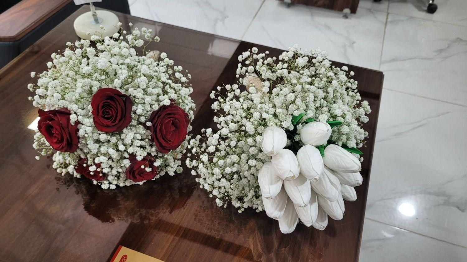 دسته گل تاجگل ماشین عروس...|خدمات پذیرایی، مراسم|کرمانشاه, |دیوار