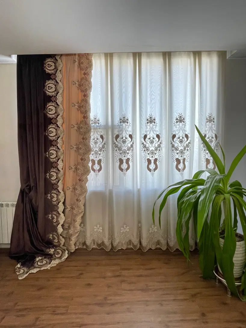 پرده جنس ترک کلاسیک|پرده، رانر، رومیزی|کرج, گوهردشت|دیوار