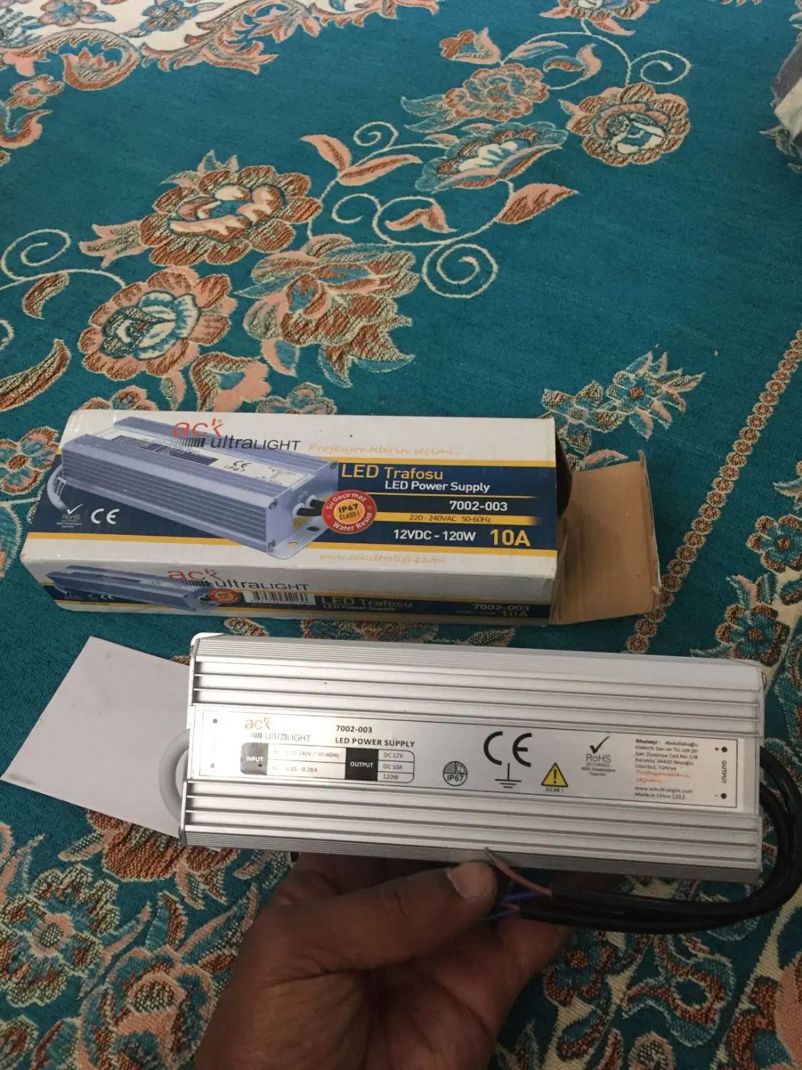 منبع تغذیه ۲۲۰ به ۱۲ ولت ، ترانس ۱۲ ولت ۱۰ آمپر|مصالح و تجهیزات ساختمان|تهران, تهرانسر مرکزی|دیوار