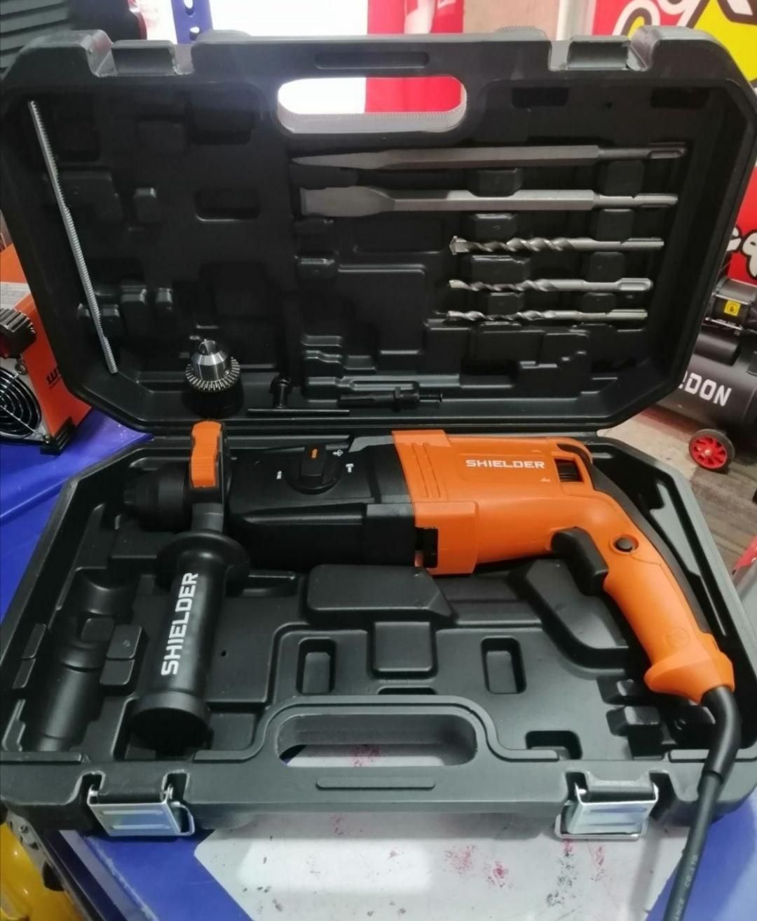 دریل چکشی سه حالته هیلتی چرخشی شیلدر|ابزارآلات|اصفهان, کشاورزی|دیوار