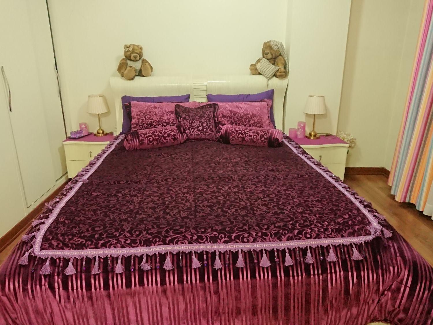 ست روتختی مخمل ۹ تکه با روبالشتی و کوسن|سرویس روتختی|تهران, سازمان برنامه شمالی|دیوار