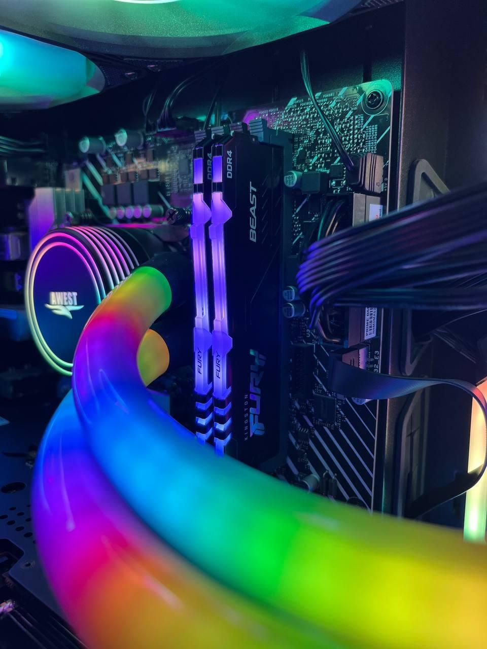 فول RGB / گیم و رندرینگ / RX6700 / ا‌قساط|رایانه رومیزی|گرگان, |دیوار