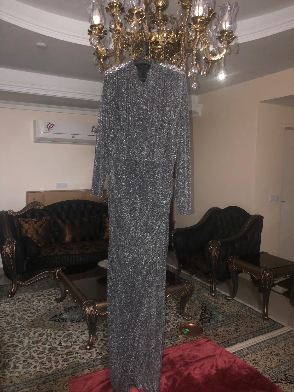 لباس مجلسی بلند چاک دار نو پوشیده نشده|لباس|تهران, شهرک تختی|دیوار