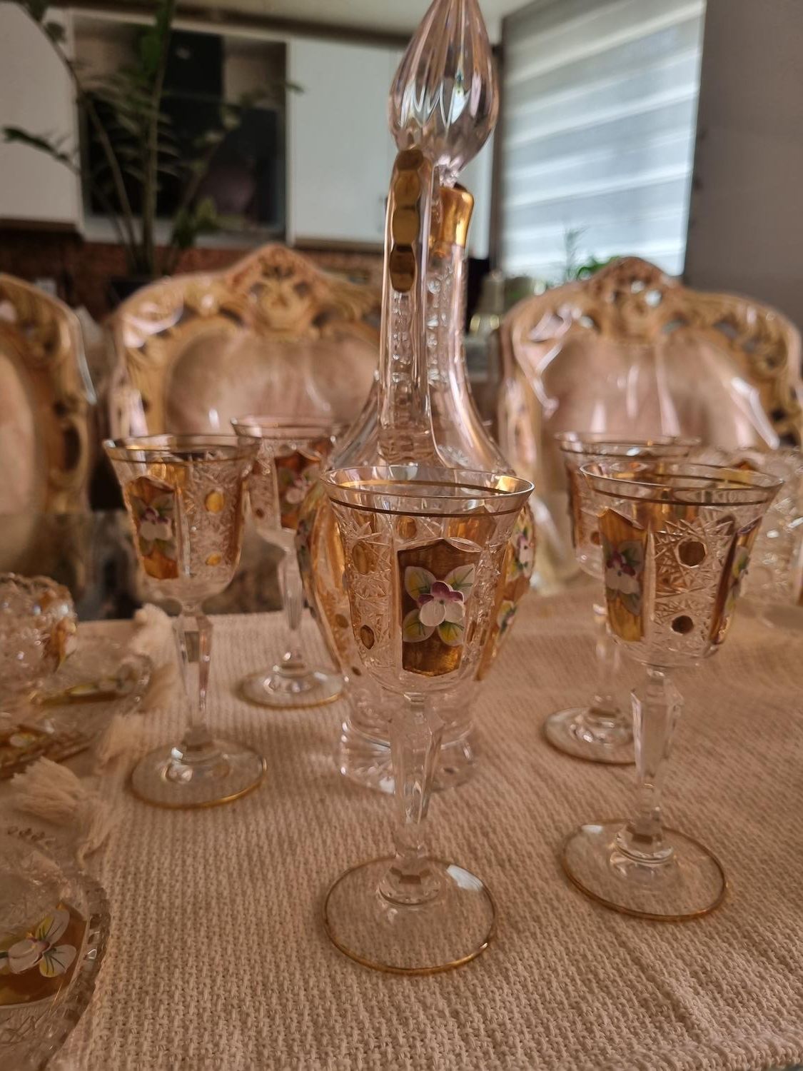 ست ظروف کریستال بوهمیا اصل|ظروف سرو و پذیرایی|تهران, کوهک|دیوار