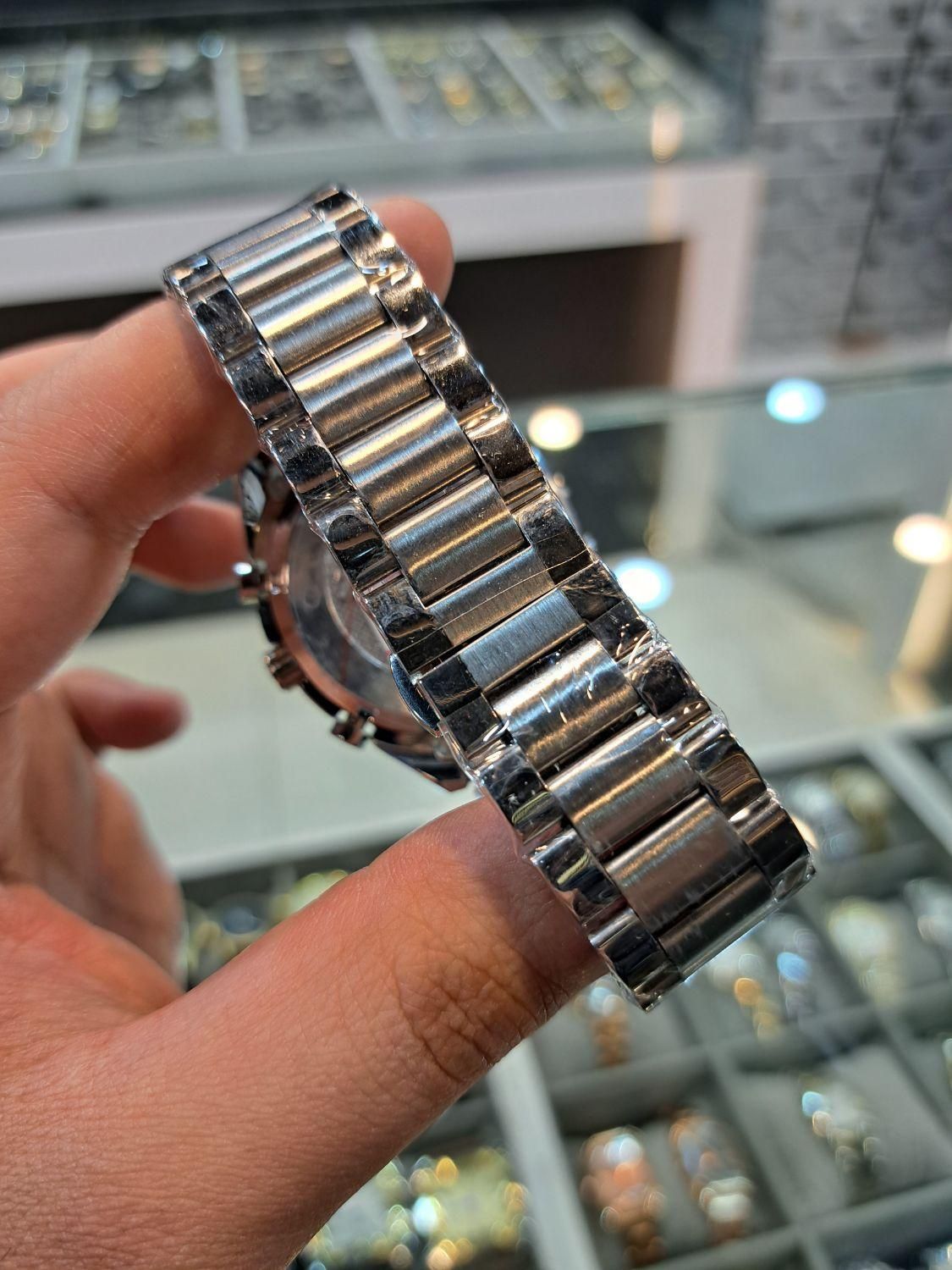 ساعت مچی امگا مستر A+سه موتورکورنوگراف استیل شرکتی|ساعت|مشهد, راهنمایی|دیوار